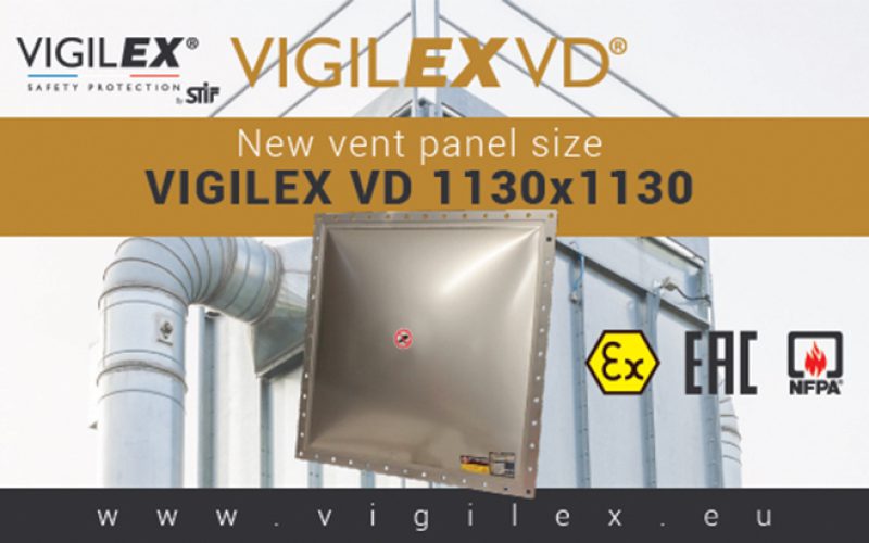 NEW VENT PANEL SIZE : VIGILEX VD 1130×1130